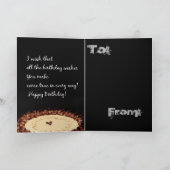 最も最高ので美しく、適当なハッピーバースデーカード カード (内部)