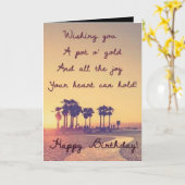 最も最高ので美しく、適当なハッピーバースデーカード カード (黄色い花)