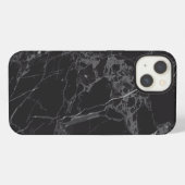 最も最高ので黒い大理石 iPhoneケース (裏面横)