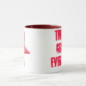 最も最高のなおばあさん マグカップ (中央)