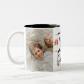 最も最高のなお母さんだけ祖母に促進されて得ます ツートーンマグカップ (左)