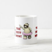 最も最高のなお母さんのカバのマグ コーヒーマグカップ (中央)