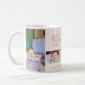 最も最高のなお母さんの写真のマグの母の日のマグ コーヒーマグカップ (左)