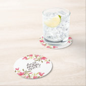 最も最高のなお母さんの母の日|のコースター ラウンドペーパーコースター (インサイチュ)