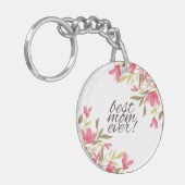 最も最高のなお母さんの母の日| Keychain キーホルダー (正面左)