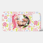 最も最高のなお母さんの花のパーソナライズでカスタムな写真 Case-Mate iPhoneケース (裏面 (横))