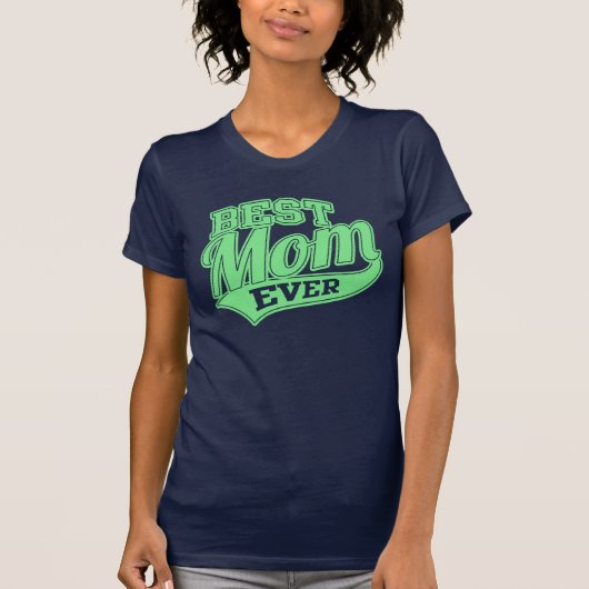 最も最高のなお母さんのSuperMom Tシャツ (正面)