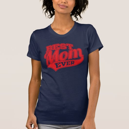 最も最高のなお母さんのSuperMom Tシャツ (正面)