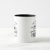 最も最高のなお母さんはNONNAのマグに促進されて得ます マグカップ (中央)