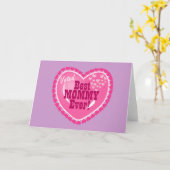 最も最高のなお母さん! カード (黄色い花)