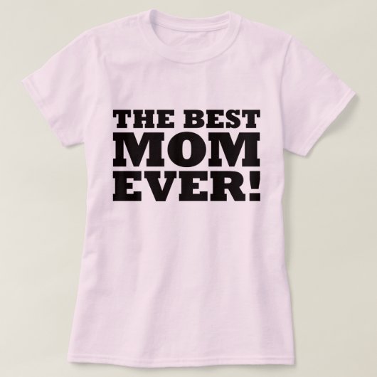 最も最高のなお母さん Tシャツ (デザイン正面)