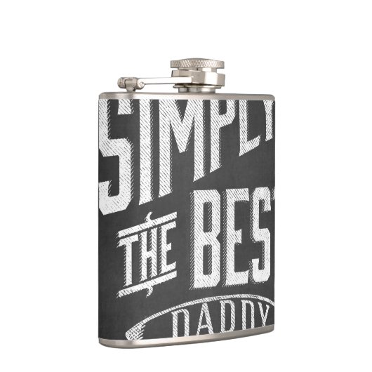 最も最高のなお父さんの黒板の単に芸術 フラスク (右)