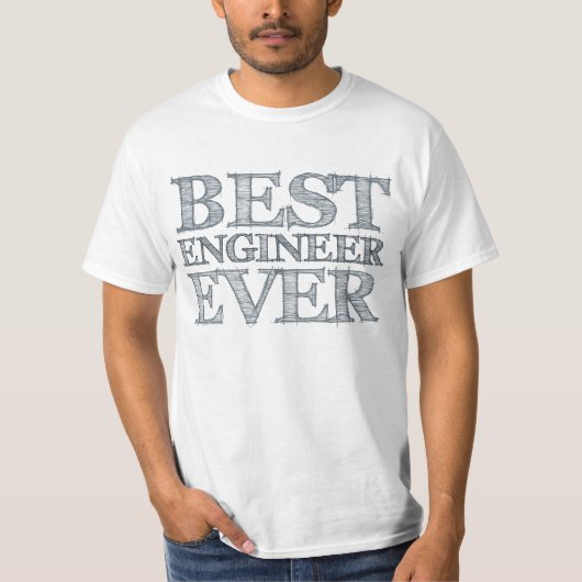 最も最高のなエンジニア Tシャツ (正面)