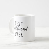 最も最高のなガールフレンドのコーヒー・マグ コーヒーマグカップ (正面左)
