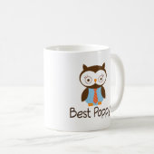 最も最高のなケシのフクロウ コーヒーマグカップ (正面右)