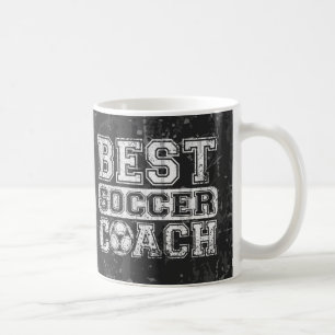 最も最高のなサッカーのコーチ コーヒーマグカップ