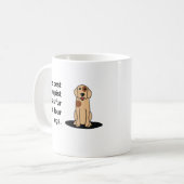 最も最高のなセラピスト犬の動物心理学のユーモア コーヒーマグカップ (正面左)