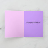 最も最高のなトニックに誕生日それで大きいジンが-あります カード (内部)