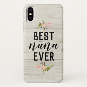 最も最高のなナナの母の日の花の農家 iPhone X ケース