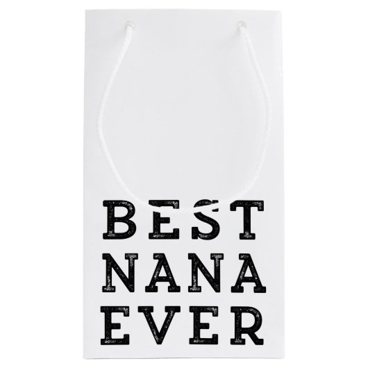 最も最高のなナナ スモールペーパーバッグ (裏面)