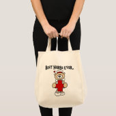 最も最高のなナースのTシャツおよびギフト トートバッグ (正面(商品))