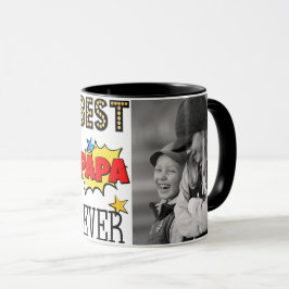 最も最高のなパパのカスタムな写真 マグカップ