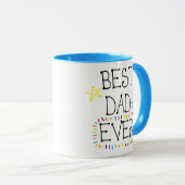 最も最高のなパパのコーヒー茶マグ マグカップ (正面右)