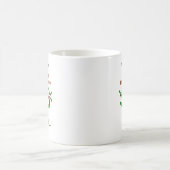 最も最高のなパパの親友 コーヒーマグカップ (中央)