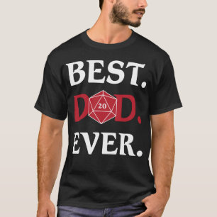 最も最高のなパパの20dサイコロのファンタジーの役割の遊ぶこと tシャツ