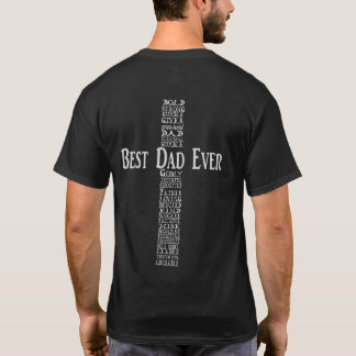 最も最高のなパパのTシャツ、キリスト教のパパのギフト Tシャツ