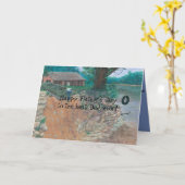 最も最高のなパパへの幸せな父の日、! カード (黄色い花)