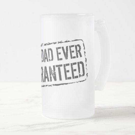 最も最高のなパパビールガラスのマグ|の父の日のギフト フロストグラスビールジョッキ (正面右)