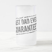 最も最高のなパパビールガラスのマグ|の父の日のギフト フロストグラスビールジョッキ (中央)