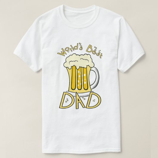 最も最高のなパパビール Tシャツ (デザイン正面)