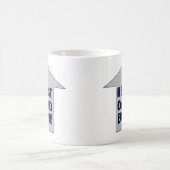 最も最高のなパパ! コーヒー・マグ コーヒーマグカップ (中央)