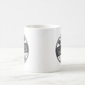 最も最高のなパパ-ゴム印の効果- コーヒーマグカップ (中央)