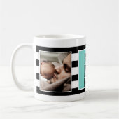 最も最高のなパパ! 幸せな父の日 コーヒーマグカップ (左)