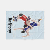 最も最高のなフリースブランケットで苦闘すること フリースブランケット (正面(横))