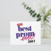 最も最高のなプロムの常に紫色 ポストカード (スタンド正面)