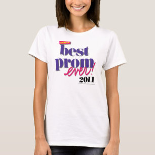 最も最高のなプロムの常に紫色 Tシャツ