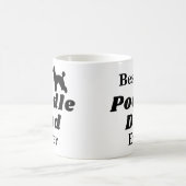 最も最高のなプードルのパパのコーヒー・マグ コーヒーマグカップ (中央)