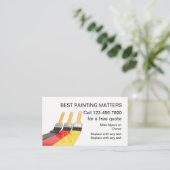 最も最高のなペインターの建築業者 名刺 (スタンド正面)