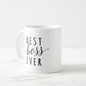 最も最高のなボスのコーヒー・マグ コーヒーマグカップ (正面左)