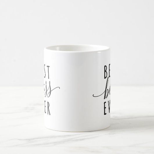 最も最高のなボスのコーヒー・マグ コーヒーマグカップ (中央)