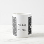 最も最高のなボスのマグがあることをありがとう コーヒーマグカップ (中央)