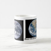 最も最高のなボスのマグ コーヒーマグカップ (中央)