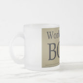 最も最高のなボスのマグ フロストグラスマグカップ (左)