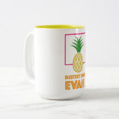 最も最高のなボス ツートーンマグカップ (正面左)