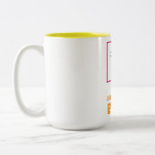 最も最高のなボス ツートーンマグカップ (左)