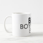 最も最高のなボーイフレンド コーヒーマグカップ (左)